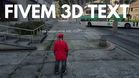 3dme fivem|[Release] /me but the text is 3D printed .